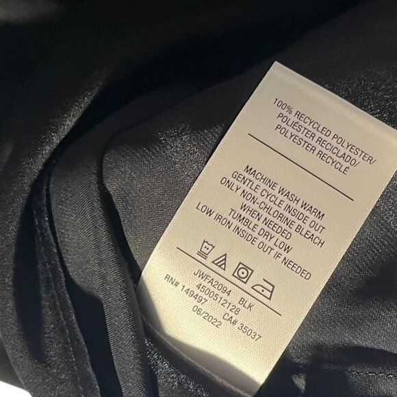 Joe's Jeans The Carrie Cami Women's M Black Casual Draped Cowl Neck‎ Sleeveless - Picture 5 of 6